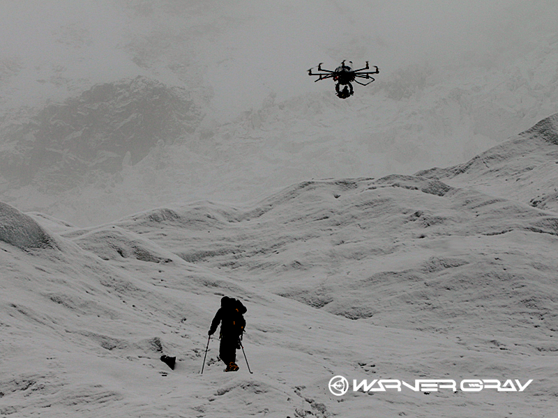 ドローン空撮 エベレスト