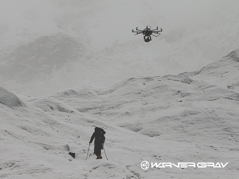ドローン空撮 エベレスト