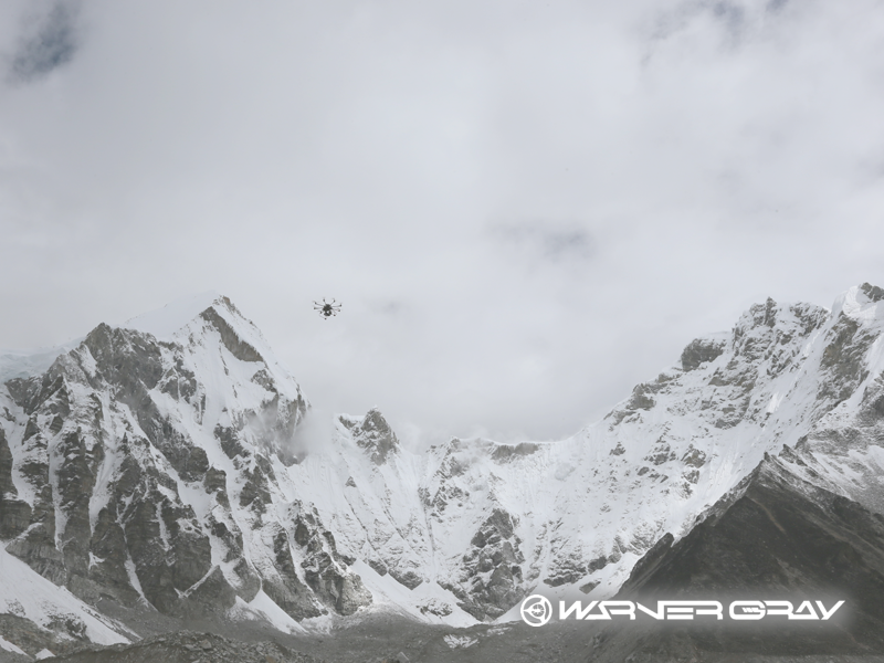 ドローン空撮 エベレスト