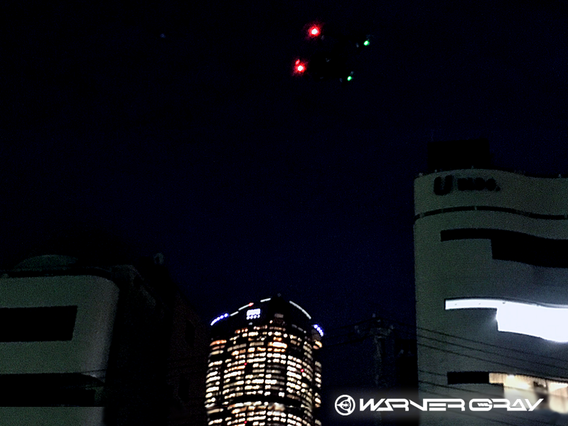 ミッドタウン夜間空撮
