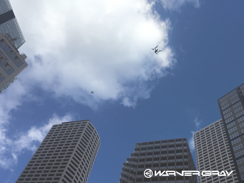 新宿高層ビル空撮