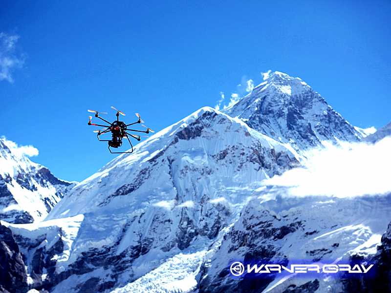 エベレスト空撮